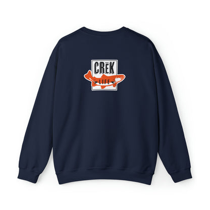 Crēk Life Fishing Club Unisex Heavy Blend™ Crewneck Sweatshirt