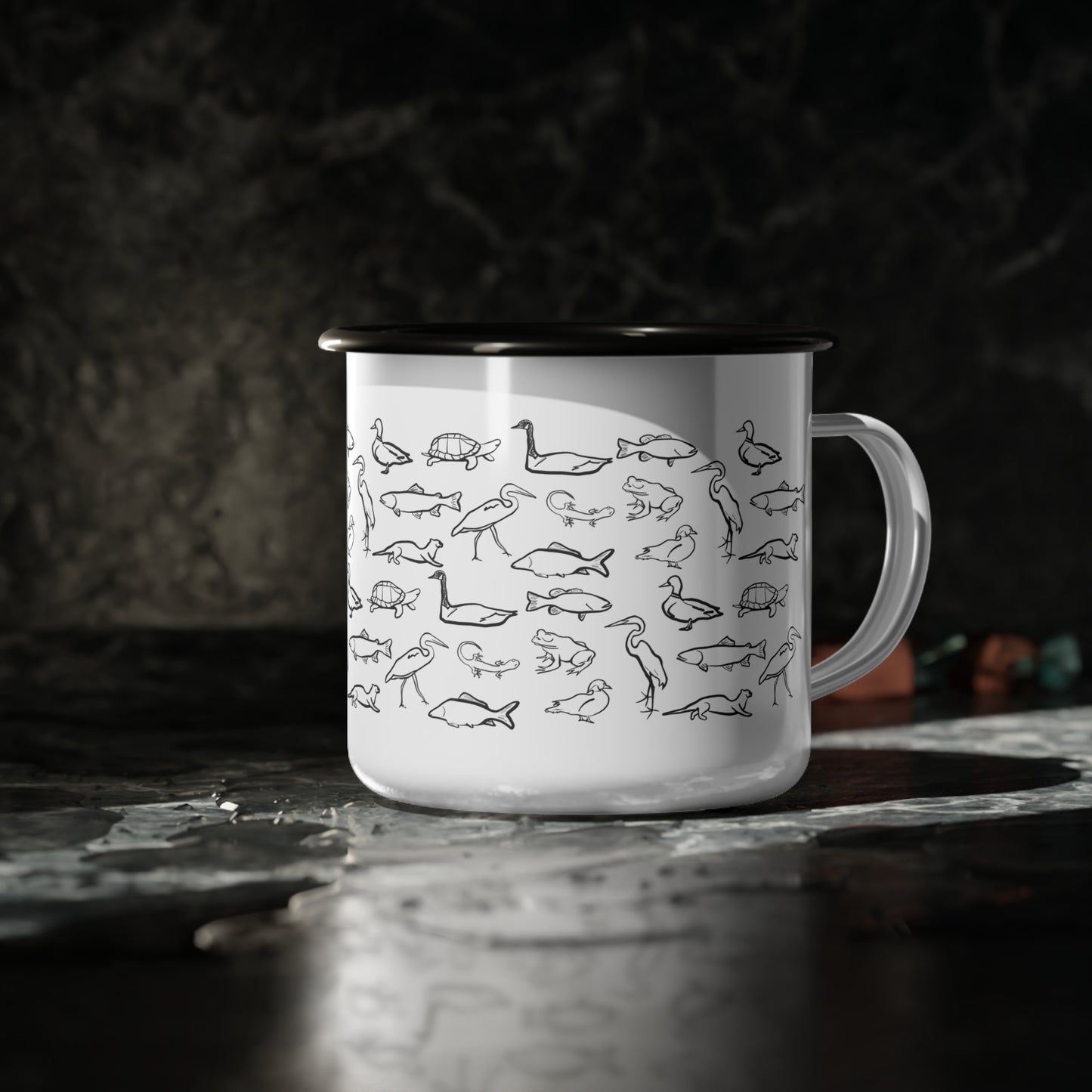 Crēk Creatures: Enamel Cup