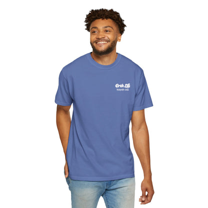 Crēk Life: Kayak Club Unisex Garment-Dyed T-shirt