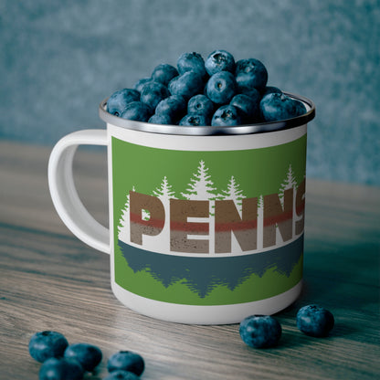 Penns Creek Enamel Camping Mug