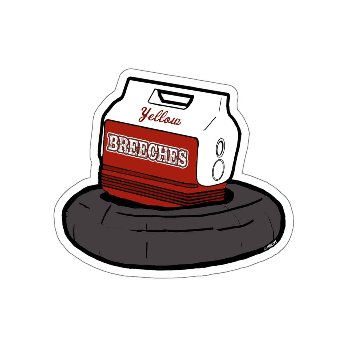 Breeches: Die-Cut Vinyl Stickers