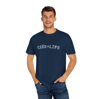 Crēk Life: Weekend Office Unisex Garment-Dyed T-shirt