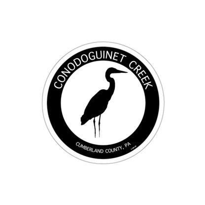 Conodoguinet Heron Sticker by Crēk Life