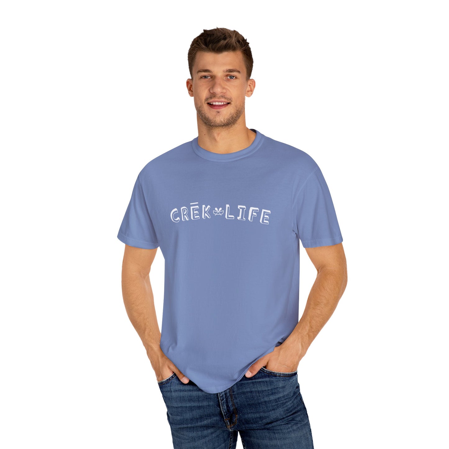 Crēk Life: Weekend Office Unisex Garment-Dyed T-shirt