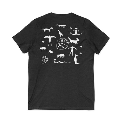 Petroglyphs of the Susquehanna V-Neck Tee