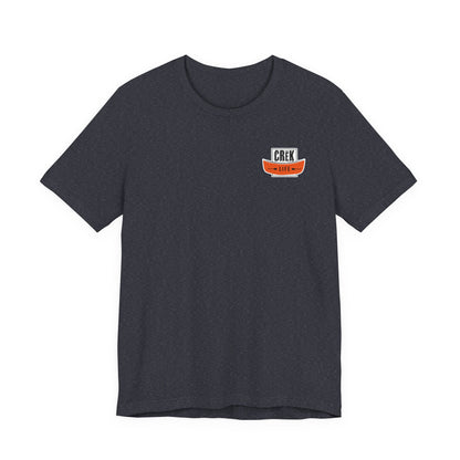 Crēk Life Flag Ship: Unisex Bella Canvas Short Sleeve Tee