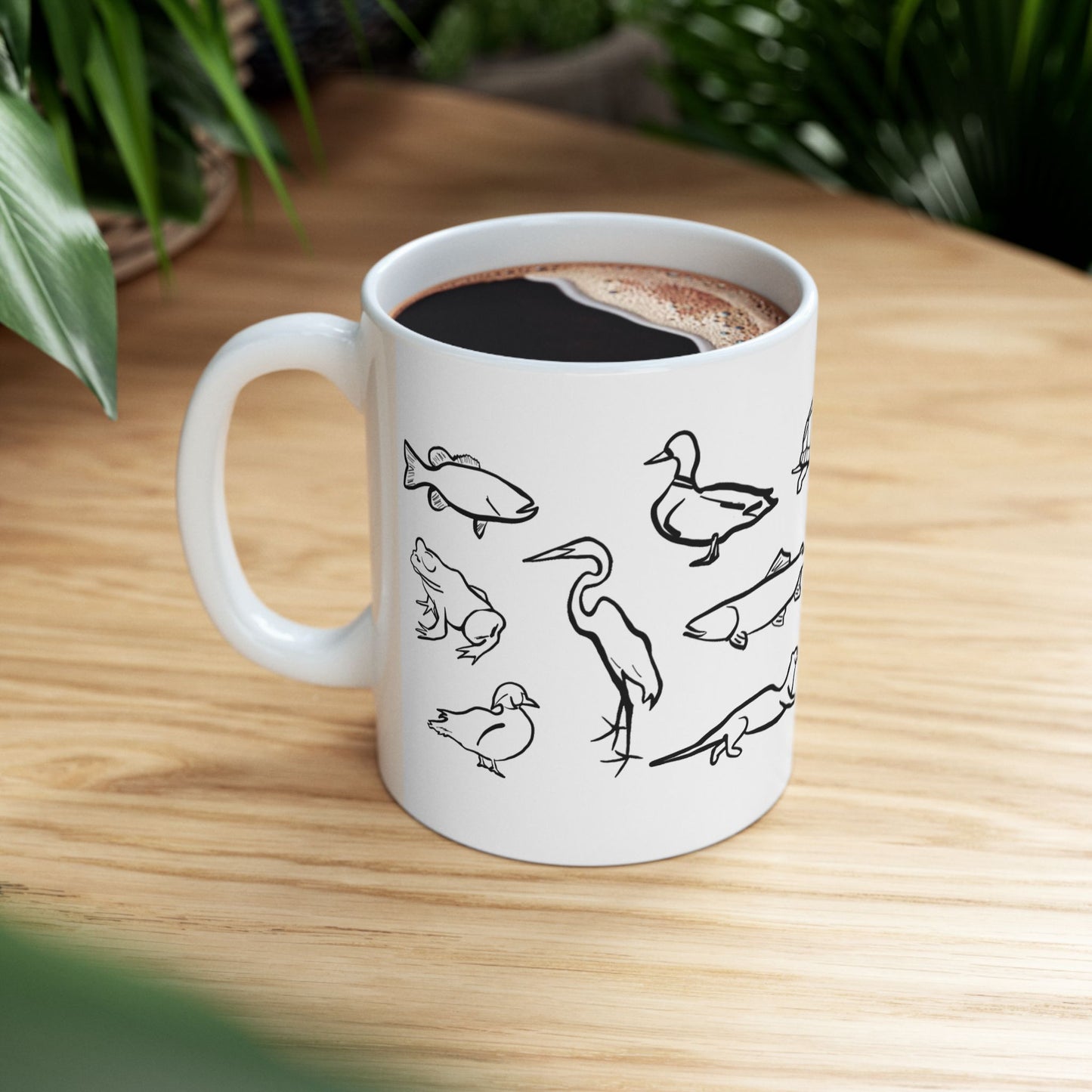 Crēk Creatures Ceramic Mug