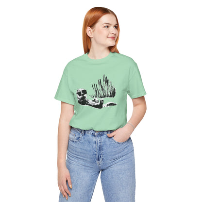 Otter Vibes: Unisex Bell+Canvas T-Shirt by Crēk Life