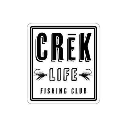 Crēk Life Fishing Club: Die-Cut Stickers