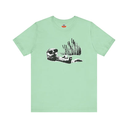 Otter Vibes: Unisex Bell+Canvas T-Shirt by Crēk Life