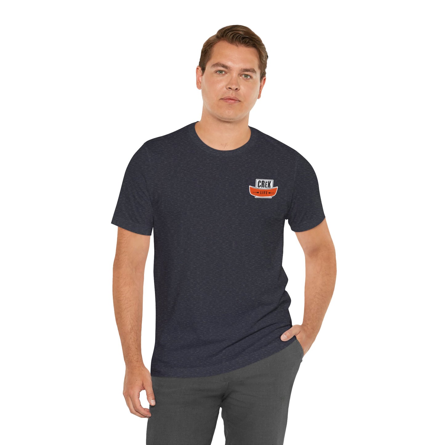 Crēk Life Flag Ship: Unisex Bella Canvas Short Sleeve Tee