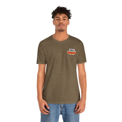 Crēk Life Flag Ship: Unisex Bella Canvas Short Sleeve Tee