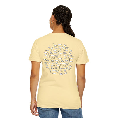 Crēk Creatures: Unisex Comfort Colors T-Shirt