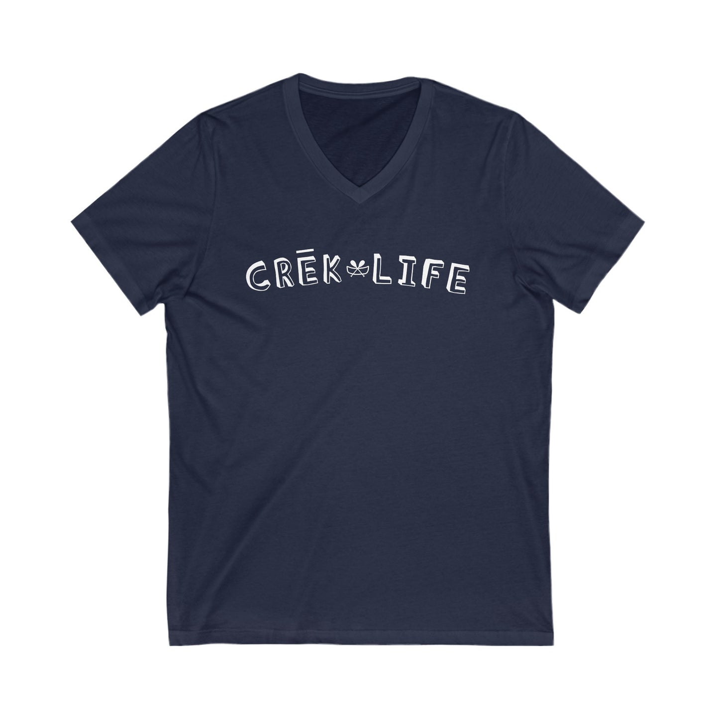 Crēk Life: Weekend Office Short Sleeve V-Neck Tee