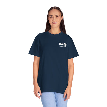 Crēk Life: Kayak Club Unisex Garment-Dyed T-shirt