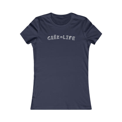 Crēk Life: Weekend Office Women's Tee (Bella + Canvas)