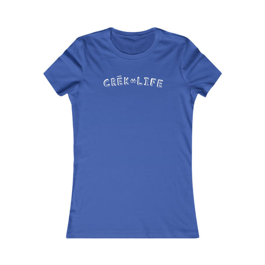 Crēk Life: Weekend Office Women's Tee (Bella + Canvas)