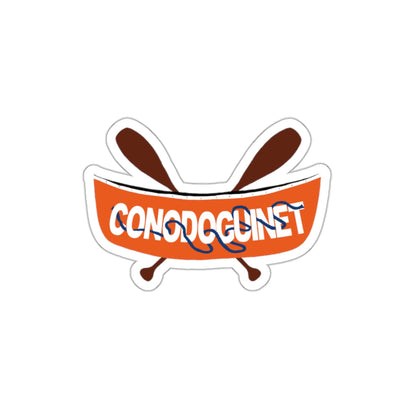 Cono Canoe: Die-Cut Stickers