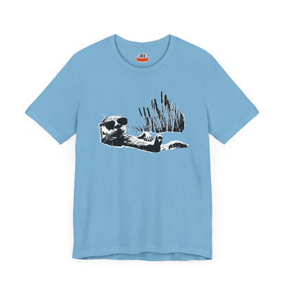 Otter Vibes: Unisex Bell+Canvas T-Shirt by Crēk Life