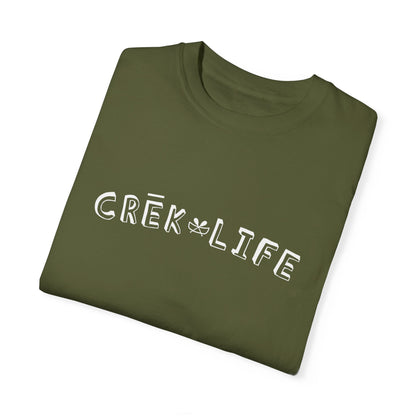 Crēk Life: Weekend Office Unisex Garment-Dyed T-shirt