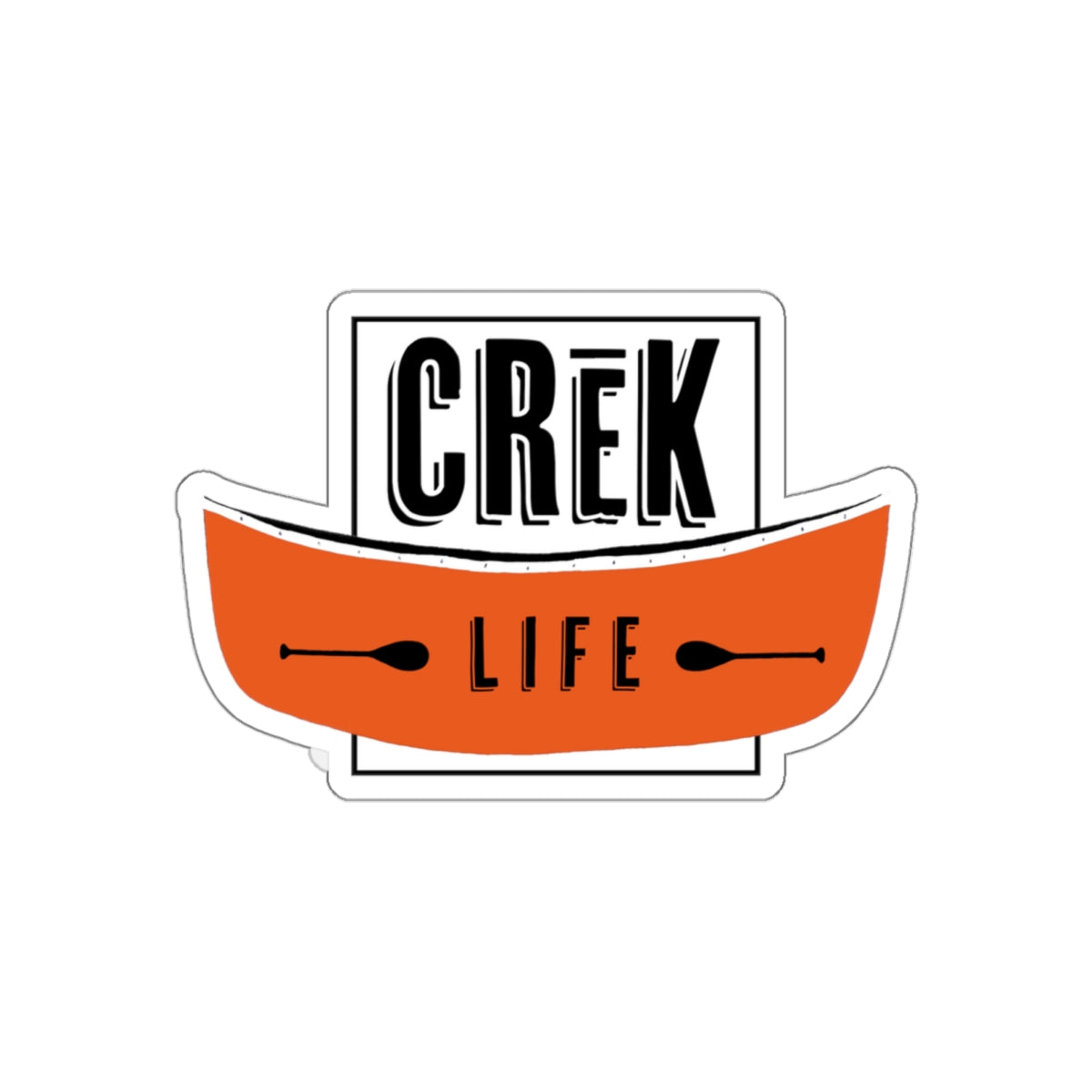 Crēk Life Logo- Vinyl Die-Cut Sticker
