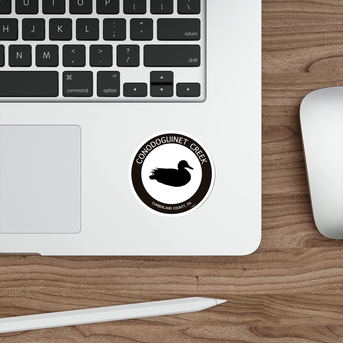 Conodoguinet Mallard Sticker by Crēk Life