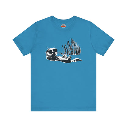 Otter Vibes: Unisex Bell+Canvas T-Shirt by Crēk Life