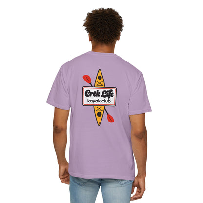 Crēk Life: Kayak Club Unisex Garment-Dyed T-shirt