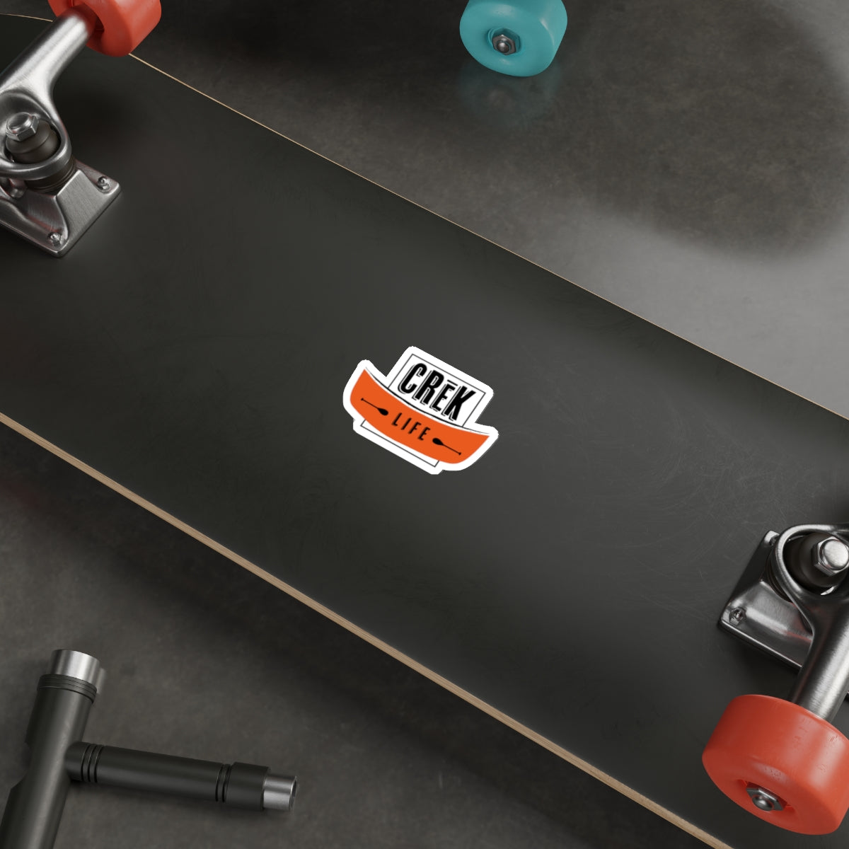 Crēk Life Logo- Vinyl Die-Cut Sticker