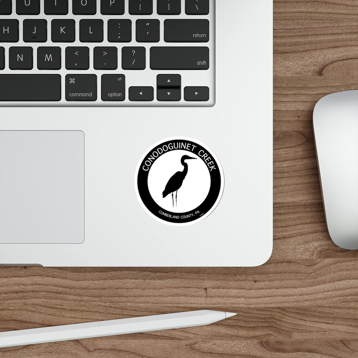 Conodoguinet Heron Sticker by Crēk Life