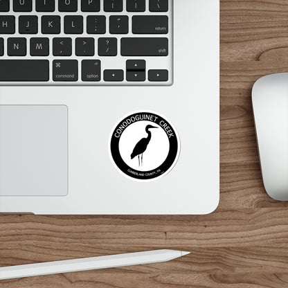 Conodoguinet Heron Sticker by Crēk Life