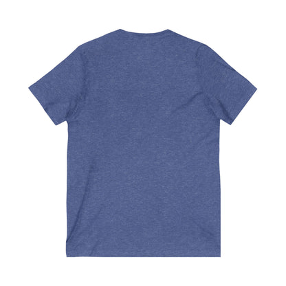 Penns Creek V-Neck Tee - Unisex Jersey Short Sleeve Shirt