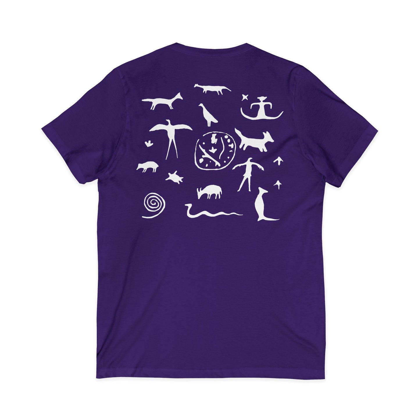 Petroglyphs of the Susquehanna V-Neck Tee