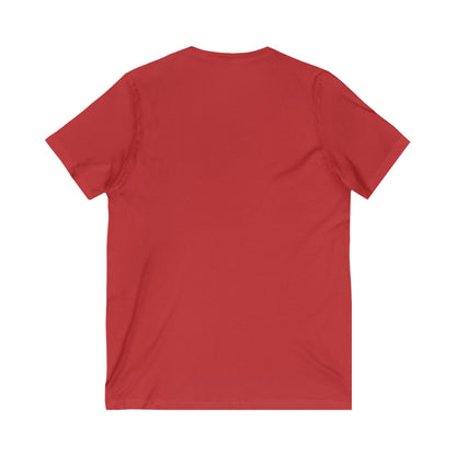 Penns Creek V-Neck Tee - Unisex Jersey Short Sleeve Shirt