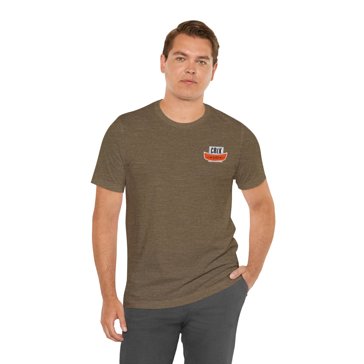 Crēk Life Flag Ship: Unisex Bella Canvas Short Sleeve Tee