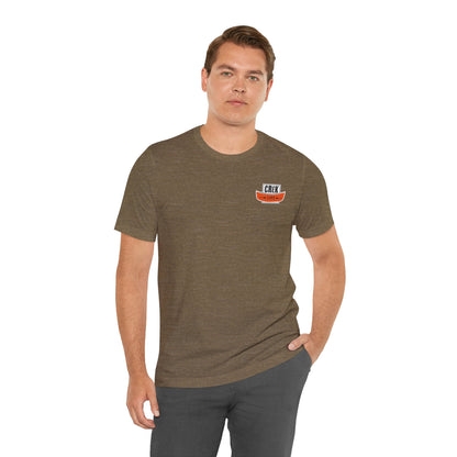 Crēk Life Flag Ship: Unisex Bella Canvas Short Sleeve Tee