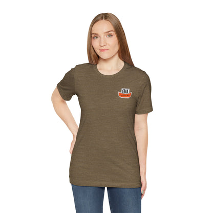 Crēk Life Flag Ship: Unisex Bella Canvas Short Sleeve Tee