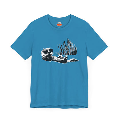 Otter Vibes: Unisex Bell+Canvas T-Shirt by Crēk Life