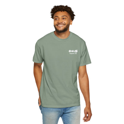 Crēk Life: Kayak Club Unisex Garment-Dyed T-shirt