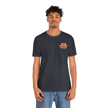 Crēk Life Flag Ship: Unisex Bella Canvas Short Sleeve Tee