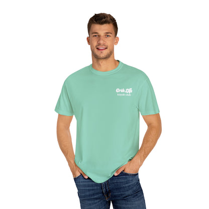 Crēk Life: Kayak Club Unisex Garment-Dyed T-shirt