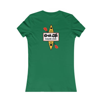 Crēk Life: Kayak Club Women's Tee (Bella + Canvas)
