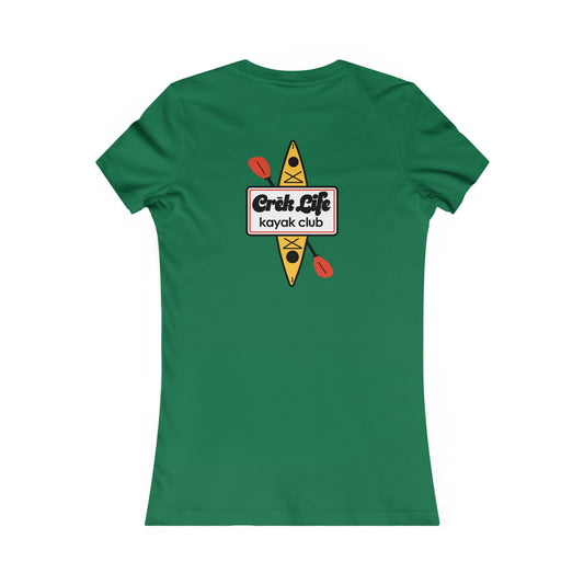 Crēk Life: Kayak Club Women's Tee (Bella + Canvas)