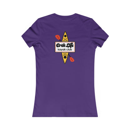 Crēk Life: Kayak Club Women's Tee (Bella + Canvas)