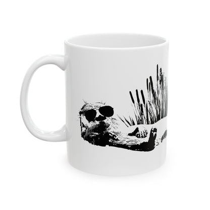 Otter Vibes Ceramic Mug