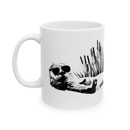 Otter Vibes Ceramic Mug