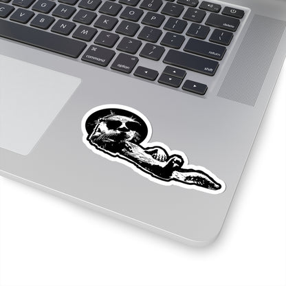 Otter Vibes Vinyl Sticker