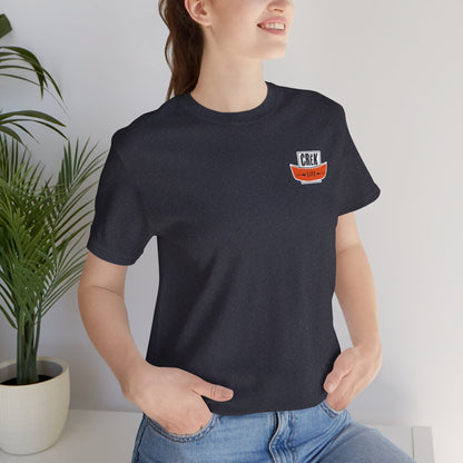 Crēk Life Flag Ship: Unisex Bella Canvas Short Sleeve Tee