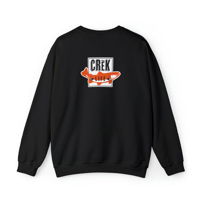 Crēk Life Fishing Club Unisex Heavy Blend™ Crewneck Sweatshirt