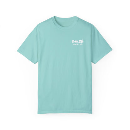 Crēk Life: Kayak Club Unisex Garment-Dyed T-shirt